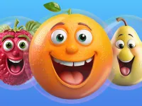 image bg Merge fruits: 2048 New in 2D!